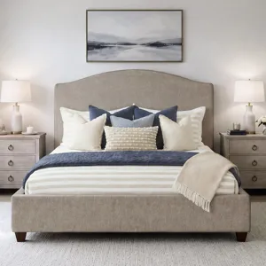 Gina Rosemont Stone King Bed 6/6