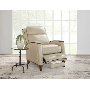 Vermont Pearl Glow Power High Leg Recliner P2