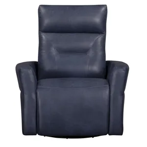 Remmington Vintage Navy Power Swivel Glider Recliner P2 Two Pack