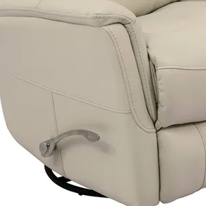Gemini Ivory Swivel Glider Recliner Two Pack