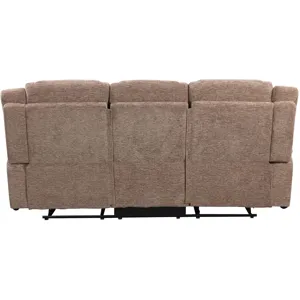 Bruno Plush Tobacco Manual Sofa