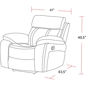 Theon Stokes Toffee Manual Reclining Sofa Loveseat and Recliner