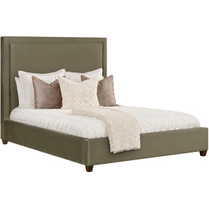 Kimberly Mystical Moss Queen Bed 5/0