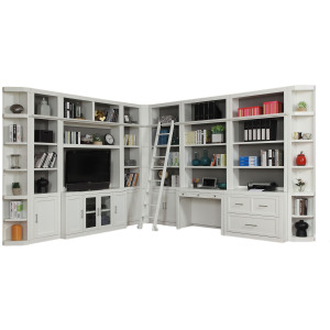 Catalina 13 Piece Corner Library Wall