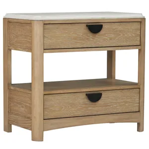 Escape Bedroom Queen Panel Bed 2 Nightstands and Dresser with Mirror