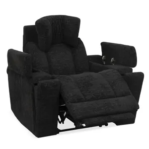 Phoenix Cabot Ebony Zero Gravity Power Recliner with Immersive Audio P3