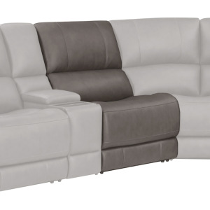 Belmont Autumn Fog Zero Gravity Power Armless Recliner P3