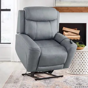 Callahan Sydney Evening Power Lift Recliner with Heat and Massage Two Pack