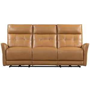 Gershwin Lucca Butterscotch Zero Gravity Power Reclining Sofa