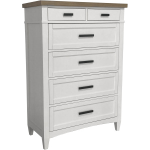 Americana Modern Bedroom 6 Drawer Chest