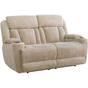 Dalton Lucky Fawn Power Reclining Loveseat