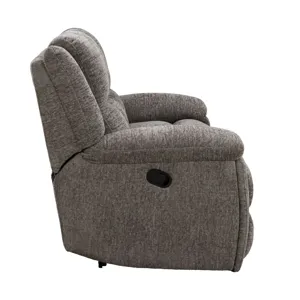 Buster Cabot Stone Manual Reclining Sofa and Recliner