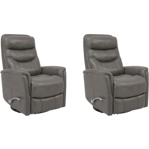 Gemini Ice Swivel Glider Recliner Two Pack