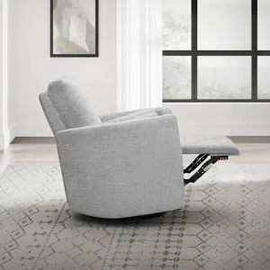 Turner Vincent Fog Manual Swivel Glider Recliner Two Pack