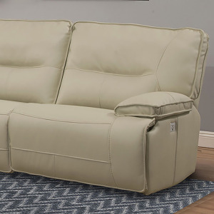 Spartacus Oyster Power Right Arm Facing Recliner