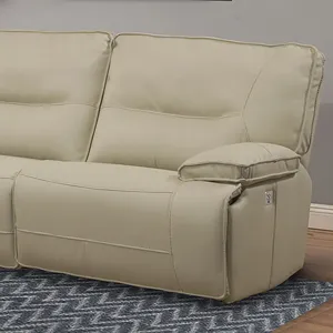 Spartacus Oyster Power Right Arm Facing Recliner
