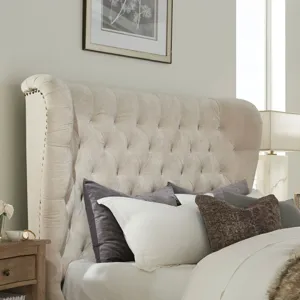 Chloe Meringue King Headboard
