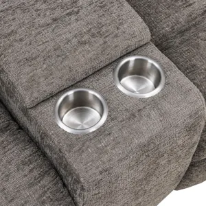 Buster Cabot Stone Manual Reclining Sofa and Loveseat