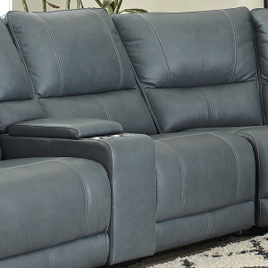 Whitman Verona Azure - Powered By Freemotion Power Cordless Armless Recliner