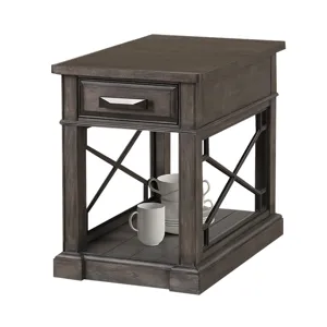 Sundance Smokey Grey Cocktail Table with 2 Chairside Tables