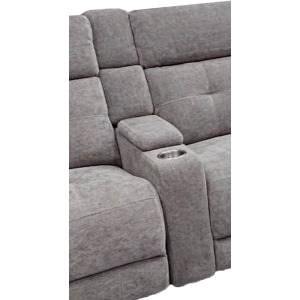 Richland Bristol Grey Entertainment Thin Console