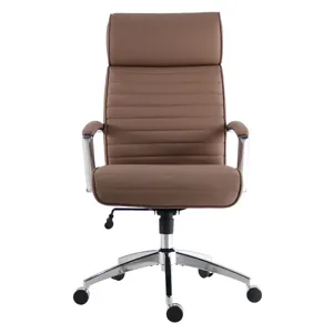 Dc Vegan Leather Tall Desk Chair