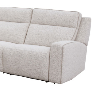 Lancaster Fluffy River Rock Power Right Arm Facing Zero Gravity Recliner P2