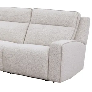 Lancaster Fluffy River Rock Power Right Arm Facing Zero Gravity Recliner P2