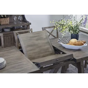 Lodge Dining Counter Height Extendable Dining Table