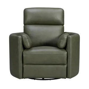Radius Lyric Sage Swivel Power Glider Recliner Two Pack