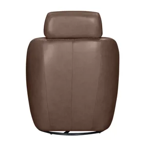 Miles Renaissance Tobacco Swivel Gliding Accent Chair