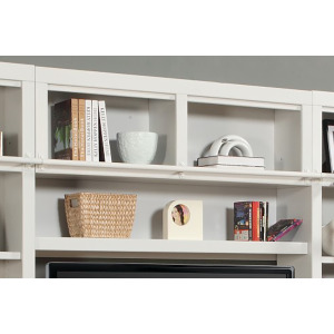 Boca 56 Inch Bookcase Bridge Shelf and Back Panel