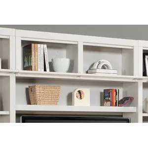 Boca 56 Inch Bookcase Bridge Shelf and Back Panel
