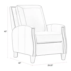 Hunter Echo Grey Manual Recliner Two Pack