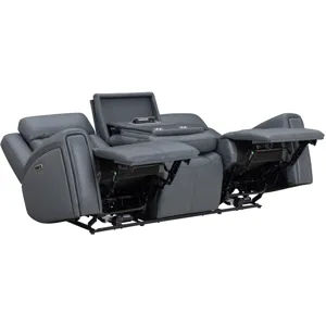 Maveric Bette Lapis Zero Gravity Power Reclining Sofa Loveseat and Recliner