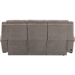Colton Branson Tweed Power Zero Gravity Sofa and 2 Recliners with Immersive Audio