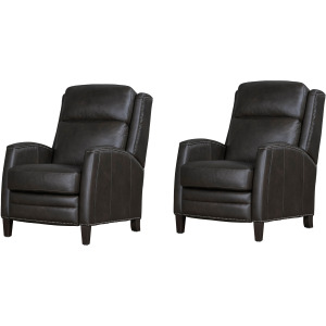 Vermont Slate Noire Manual Recliner Two Pack