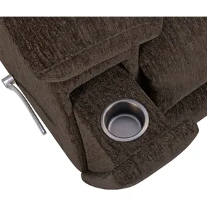 Bronco Plush Umber Manual Rocker Recliner Two Pack
