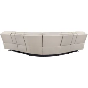 Easton Steamboat Quartz 7 Piece Zero Gravity Power Reclining Sectional with Power Adjustable Headrests