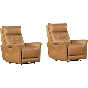 Gershwin Lucca Butterscotch Zero Gravity Power Recliner Two Pack