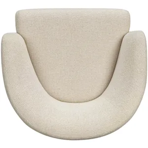Mingle Thatch Sand Swivel Glider Accent Chair Two Pack