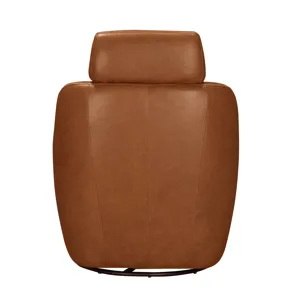 Miles Renaissance Cinnamon Swivel Gliding Accent Chair