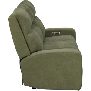 Traxton Jasper Moss Power Zero Gravity Sofa Loveseat and Recliner