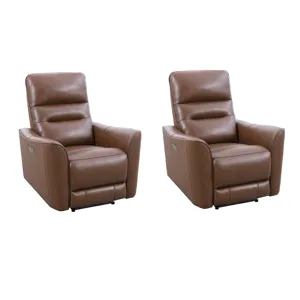 Taylor Brazilian Cocoa Power Zero Gravity Recliner P2 Two Pack