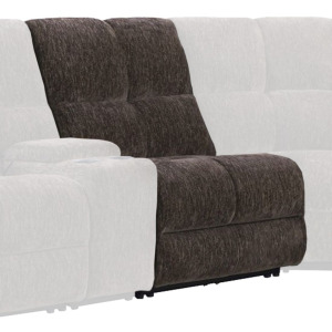 Bronco Power Plush Umber Power Armless Zero Gravity Recliner P2