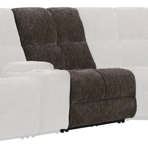 Bronco Power Plush Umber Power Armless Zero Gravity Recliner P2