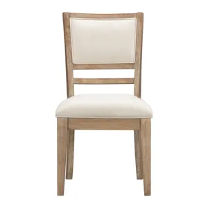 Breckenridge Dining 78 Inch Rectangular Table with 4 Upholstered Chairs and Buffet Server
