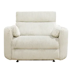 Radius Xl Mega Ivory Extra Wide Power Glider Recliner