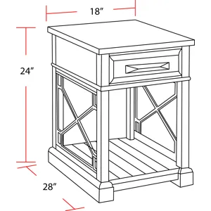 Sundance Smokey Grey Cocktail Table with 2 Chairside Tables