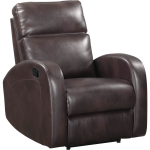 Devin Pebble Brown Manual Recliner